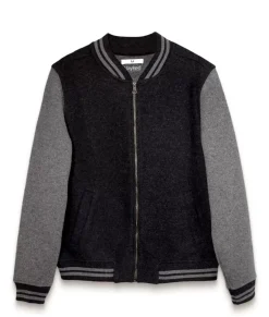 Nayked Apparel Shirts>Legendary Wool Bomber Jacket