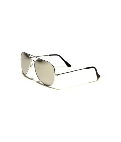 Nayked Apparel Accessories>Men'S Aviator Mirrored Sunglasses, Lifetime Guarantee Silver/Mirror