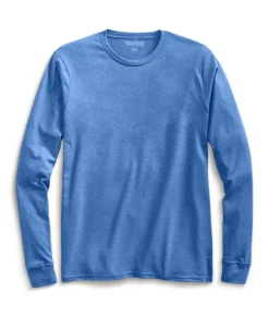 Nayked Apparel Shirts>Men'S Big Ridiculously Soft Recycled Lightweight Long Sleeve T-Shirt