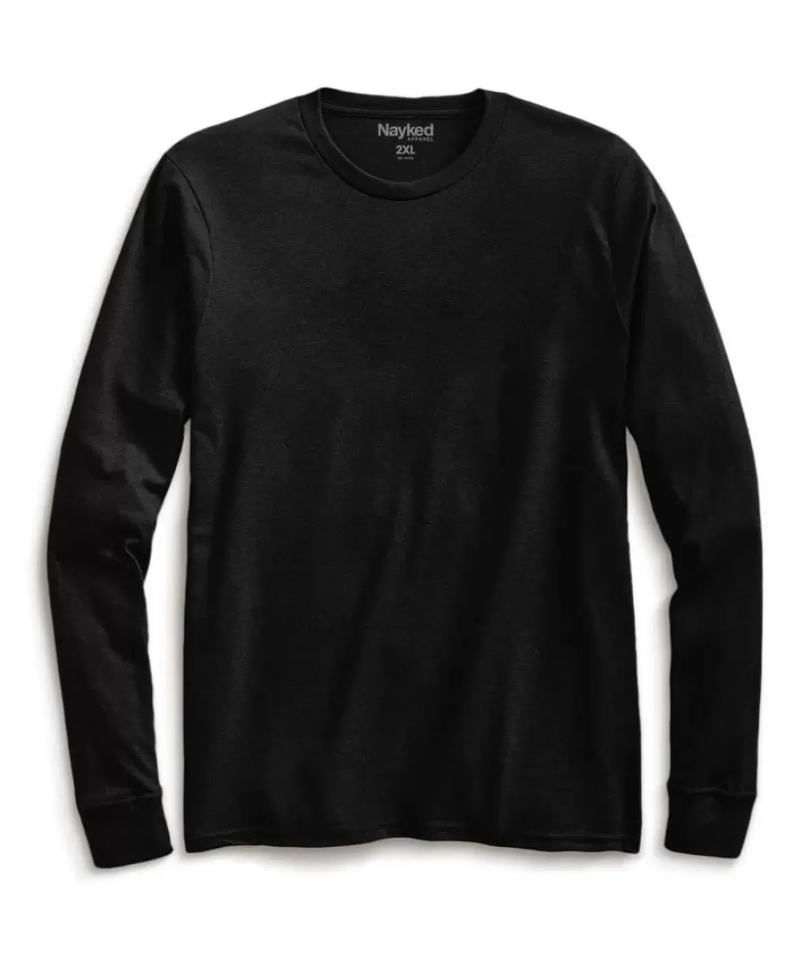 Nayked Apparel Shirts>Men'S Big Ridiculously Soft Recycled Lightweight Long Sleeve T-Shirt