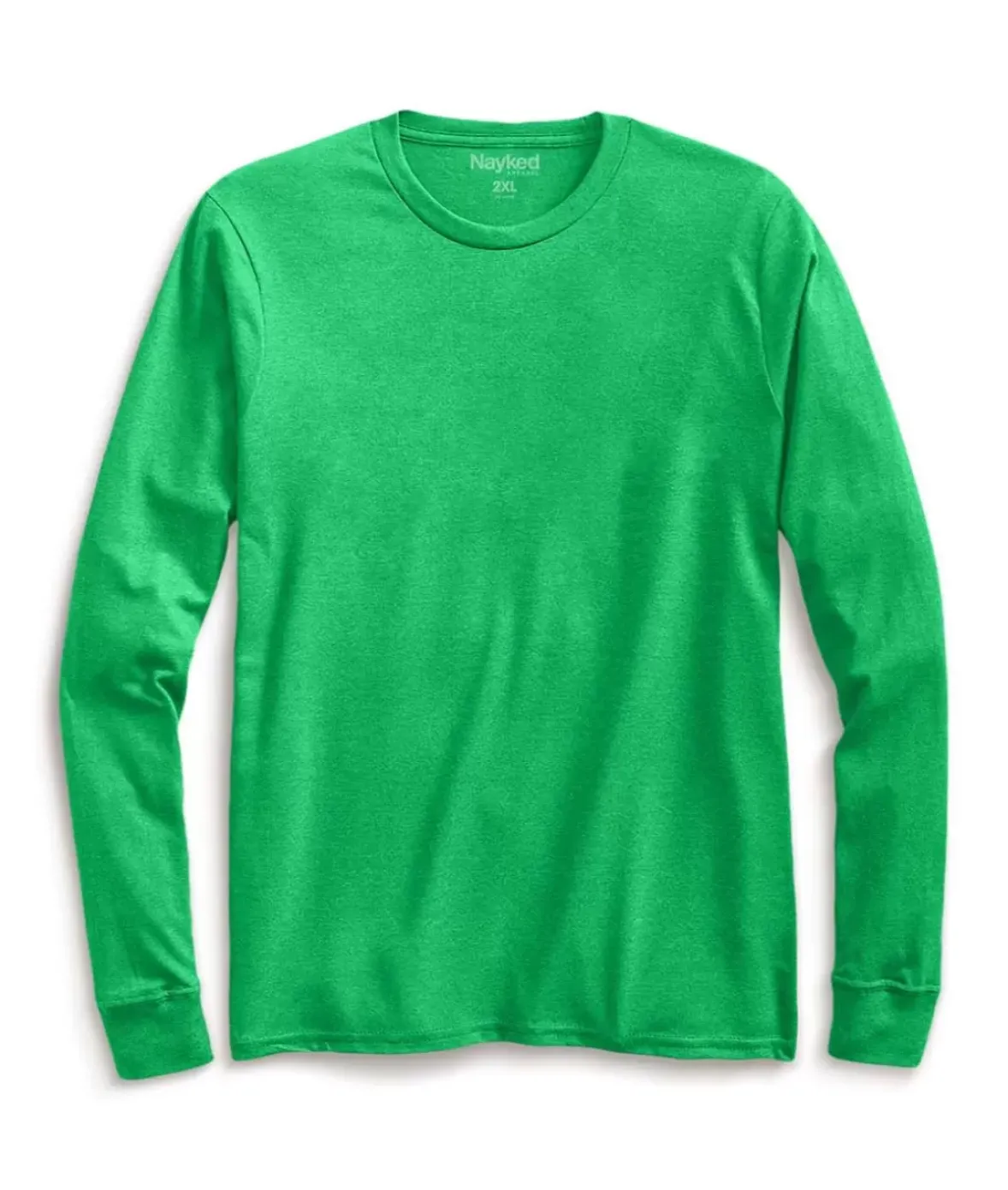 Nayked Apparel Shirts>Men'S Big Ridiculously Soft Recycled Lightweight Long Sleeve T-Shirt