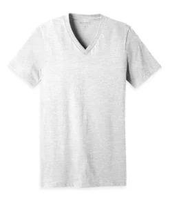 Nayked Apparel T-Shirts>Men'S Classic Cotton Short Sleeve V-Neck T-Shirt