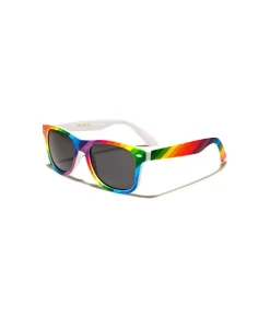 Nayked Apparel Swim>Men'S Classic Retro Sunglasses With Uv Protection, Lifetime Guarantee Rainbow