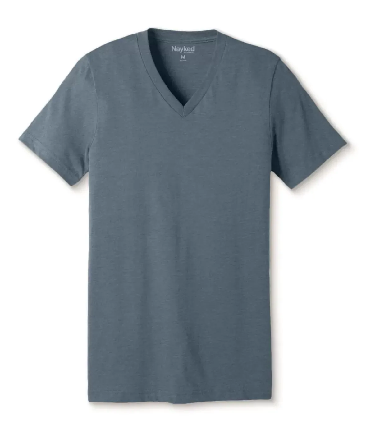 Nayked Apparel T-Shirts>Men'S Classic Soft Heathered Short Sleeve V-Neck T-Shirt