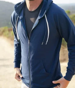 Nayked Apparel Shirts>Men'S French Terry Full-Zip Hoodie
