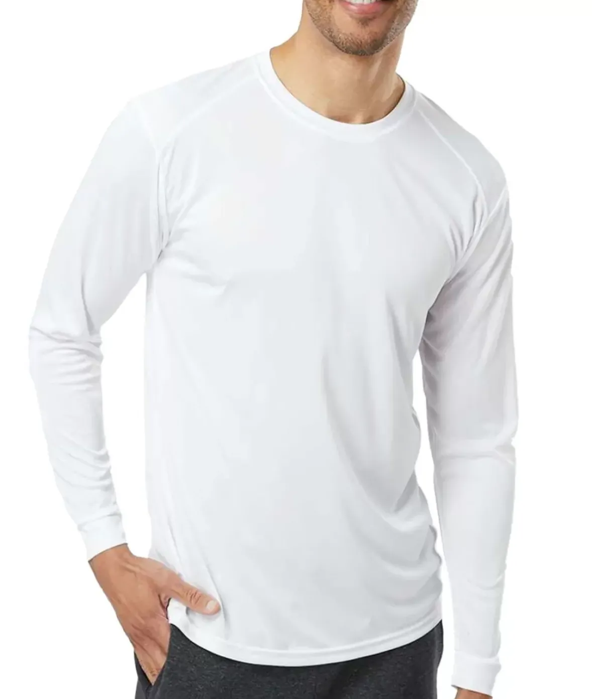 Nayked Apparel Swim>Men'S Long Islander Performance Upf Long Sleeve T-Shirt