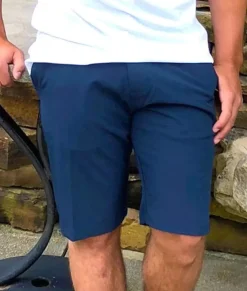 Nayked Apparel Swim>Men'S Navy Hybrid Stretch Short/Discontinued