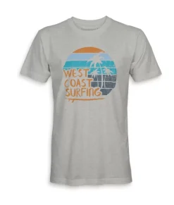 Nayked Apparel Shirts>Men'S Ridiculously Soft 100% Cotton Graphic Tee | West Coast Surfing