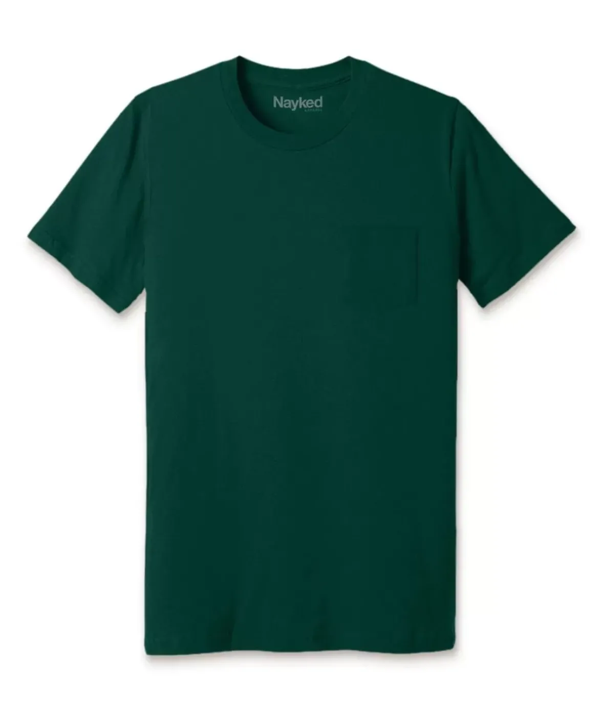 Nayked Apparel T-Shirts>Men'S Ridiculously Soft 100% Cotton Pocket T-Shirt