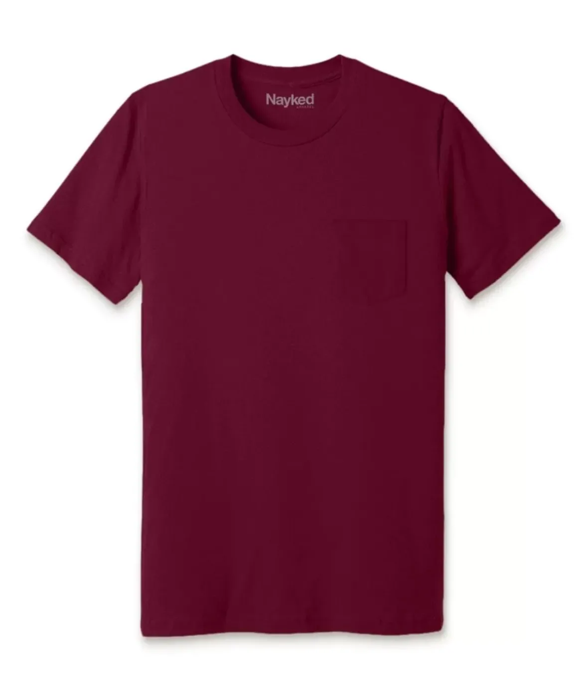 Nayked Apparel T-Shirts>Men'S Ridiculously Soft 100% Cotton Pocket T-Shirt