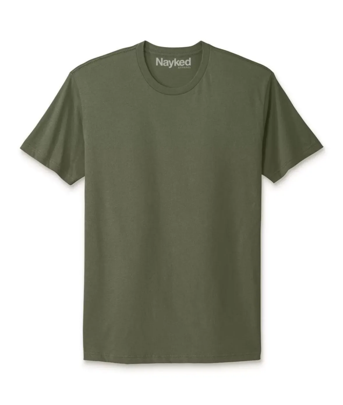 Nayked Apparel T-Shirts>Men'S Ridiculously Soft Big 100% Cotton Short Sleeve Crew Neck T-Shirt