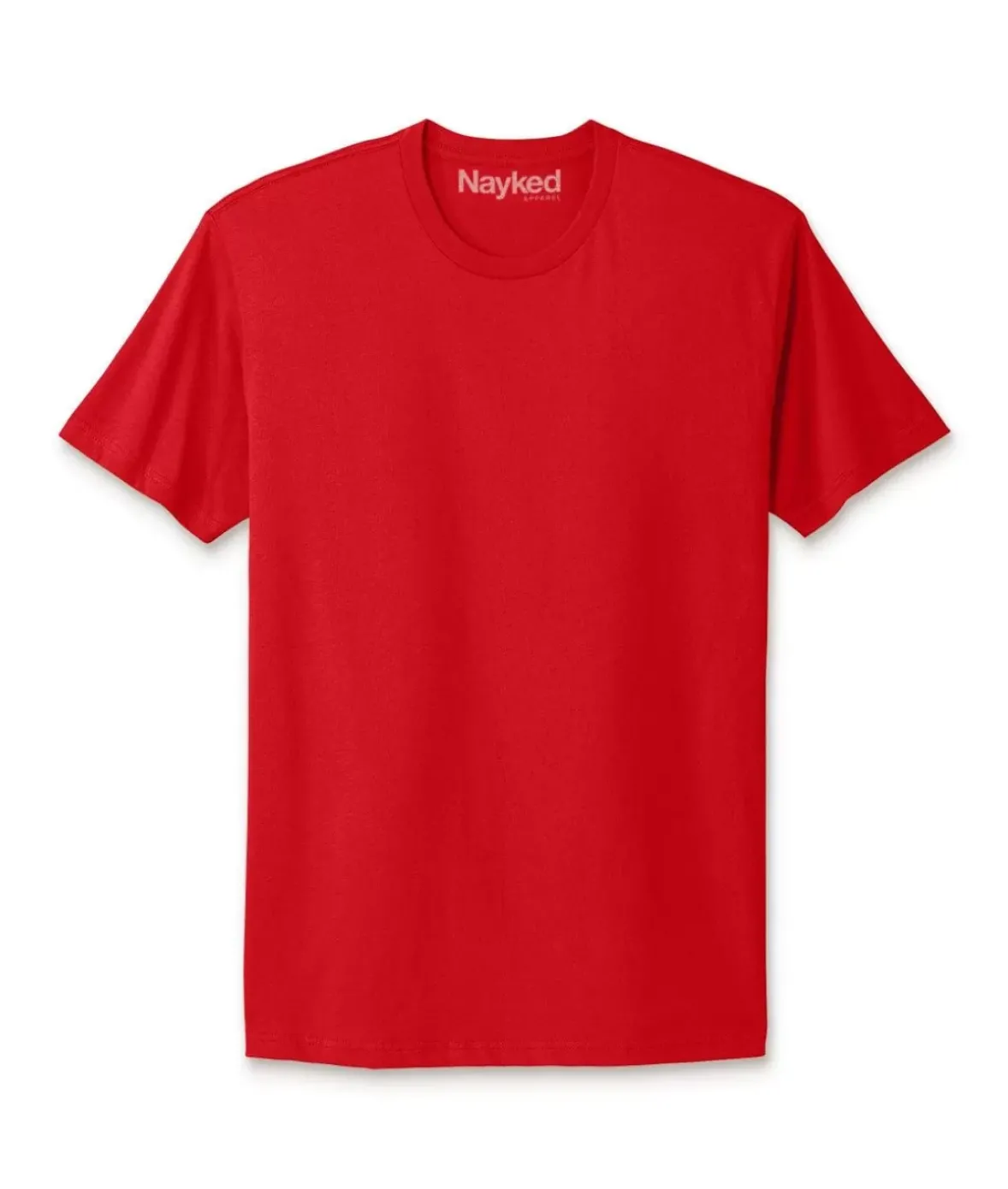 Nayked Apparel T-Shirts>Men'S Ridiculously Soft Big 100% Cotton Short Sleeve Crew Neck T-Shirt