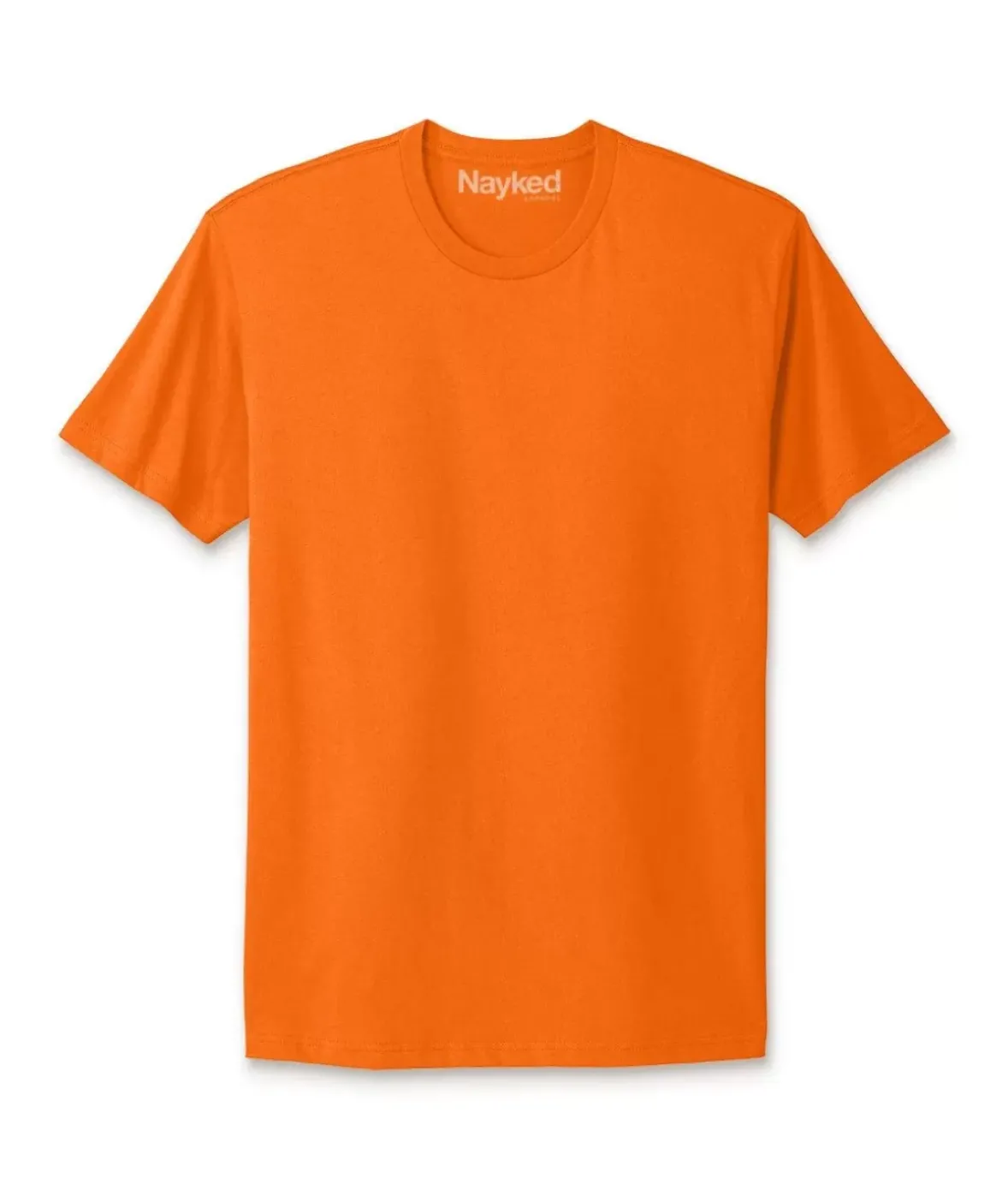 Nayked Apparel T-Shirts>Men'S Ridiculously Soft Big 100% Cotton Short Sleeve Crew Neck T-Shirt