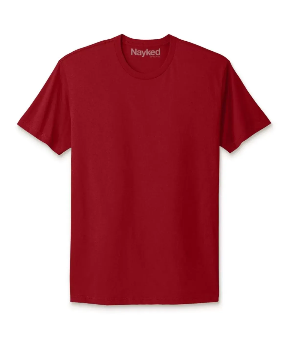 Nayked Apparel T-Shirts>Men'S Ridiculously Soft Big 100% Cotton Short Sleeve Crew Neck T-Shirt