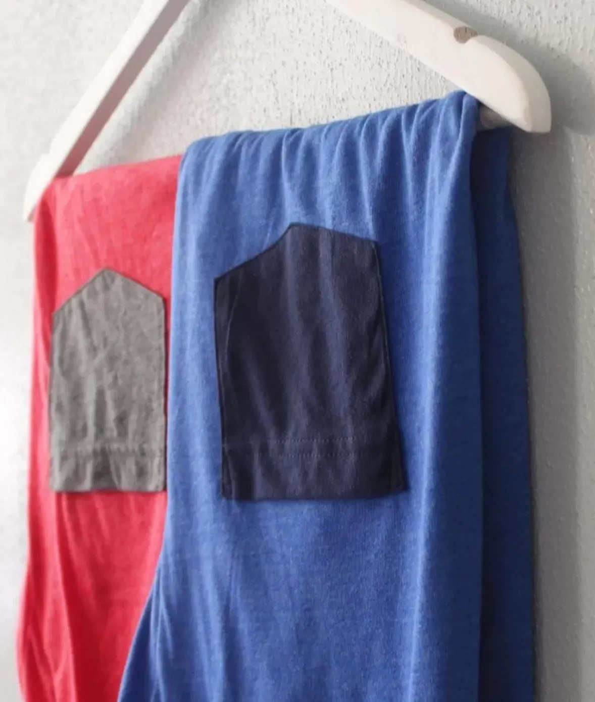 Nayked Apparel T-Shirts>Men'S Ridiculously Soft Contrast Pocket Short Sleeve Crew Neck T-Shirt