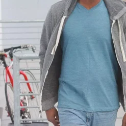 Nayked Apparel Shirts>Men'S Ridiculously Soft Fleece Full-Zip Hoodie