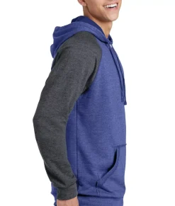 Nayked Apparel Shirts>Men'S Ridiculously Soft Fleece Raglan Hoodie