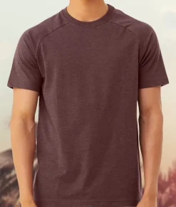 Nayked Apparel Shirts>Men'S Ridiculously Soft Heather Raglan T-Shirt