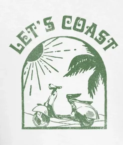 Nayked Apparel T-Shirts>Men'S Ridiculously Soft Lightweight Graphic Tee | Let'S Coast