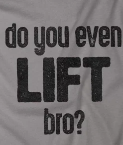 Nayked Apparel Shirts>Men'S Ridiculously Soft Lightweight Graphic Tee | Do You Even Lift, Bro?