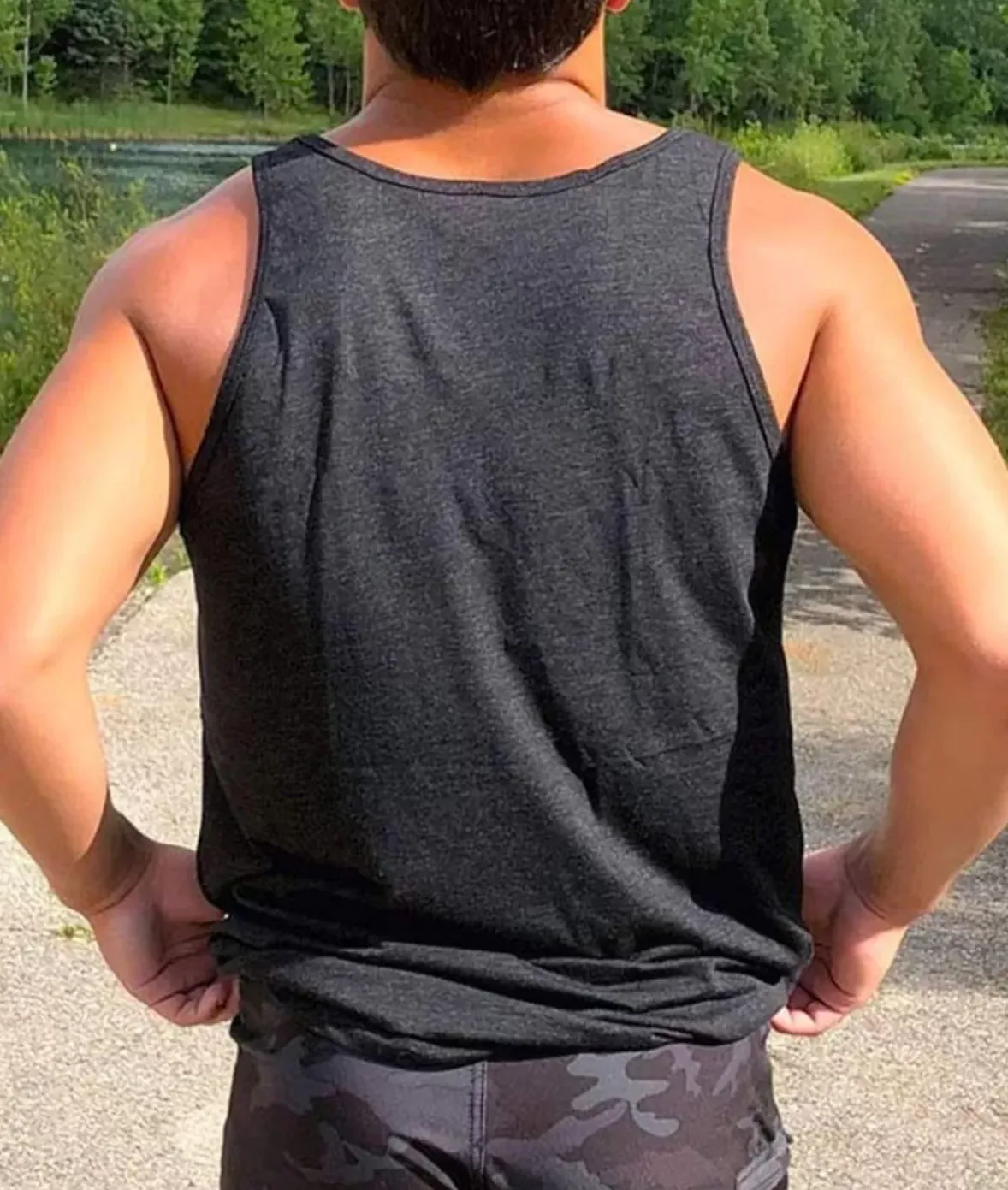 Nayked Apparel Shirts>Men'S Ridiculously Soft Lightweight Tank Top