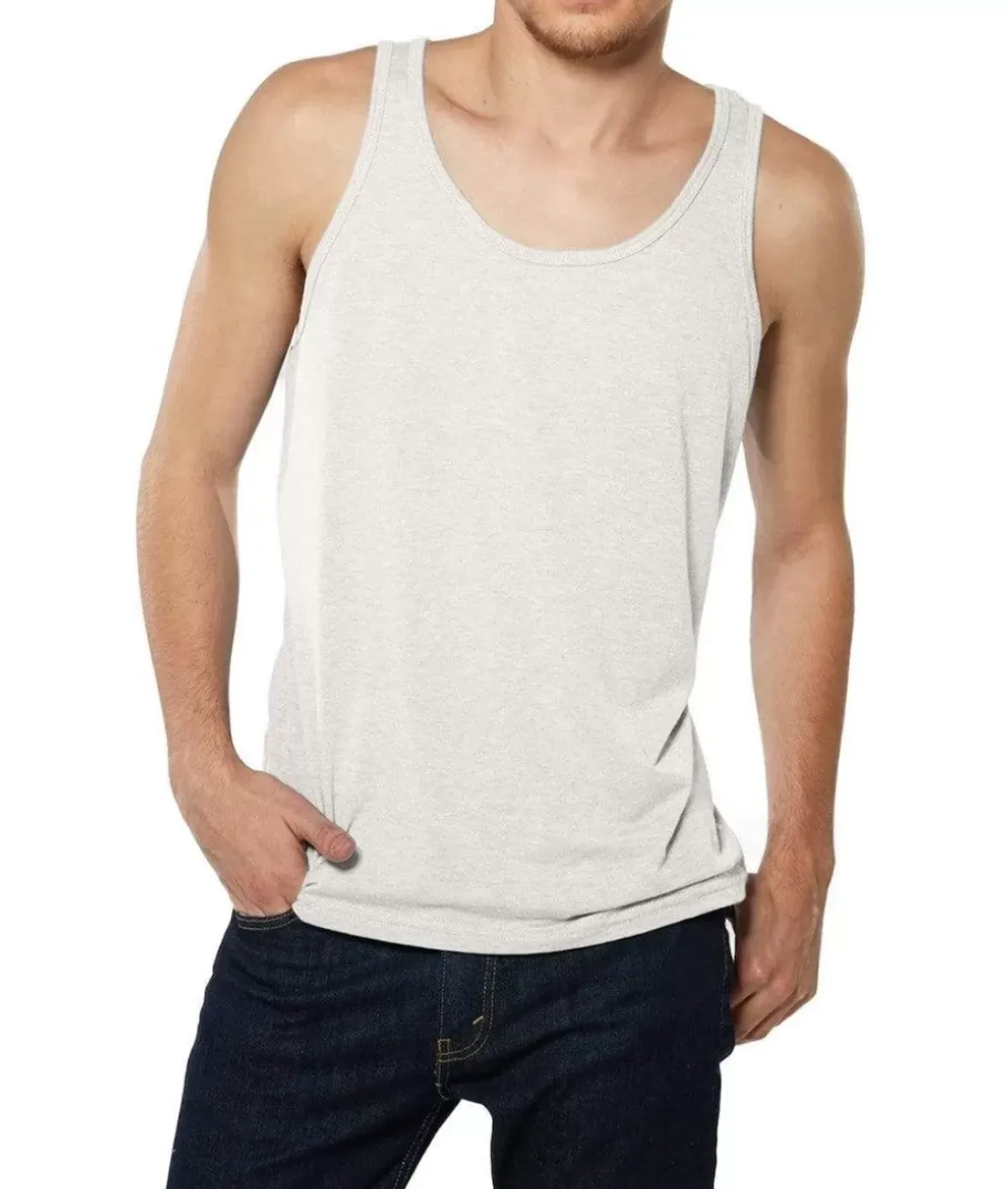 Nayked Apparel Shirts>Men'S Ridiculously Soft Lightweight Tank Top