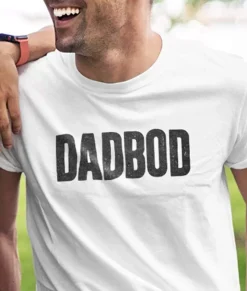 Nayked Apparel Shirts>Men'S Ridiculously Soft Lightweight Graphic Tee | Dadbod