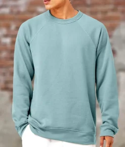 Nayked Apparel Shirts>Men'S Ridiculously Soft Lightweight Heathered Fleece Pullover Sweatshirt