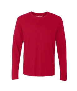 Nayked Apparel T-Shirts>Men'S Ridiculously Soft Long Sleeve 100% Cotton T-Shirt