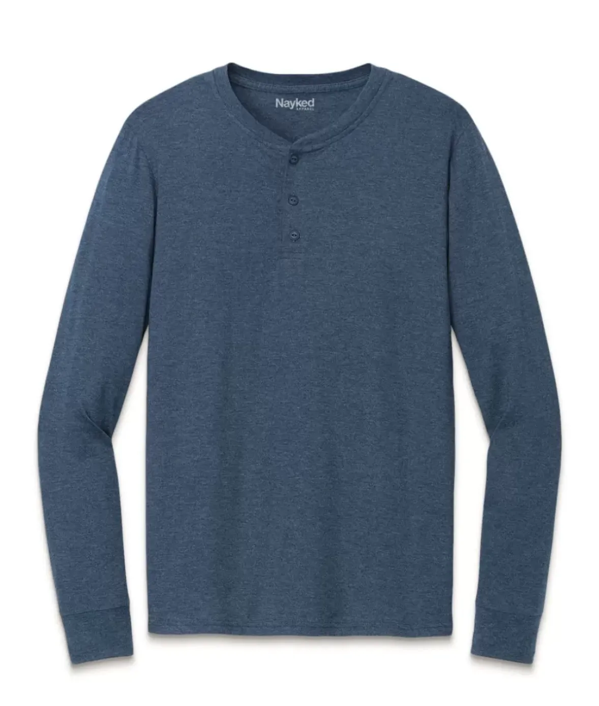 Nayked Apparel T-Shirts>Men'S Ridiculously Soft Long Sleeve Henley