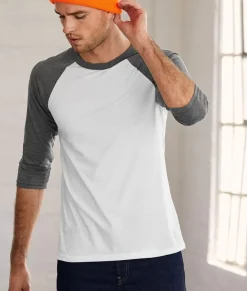 Nayked Apparel T-Shirts>Men'S Ridiculously Soft Midweight Baseball Shirt
