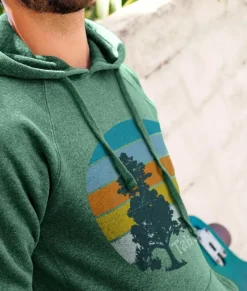 Nayked Apparel Shirts>Men'S Ridiculously Soft Midweight Raglan Hooded Graphic Sweatshirt | Take A Hike