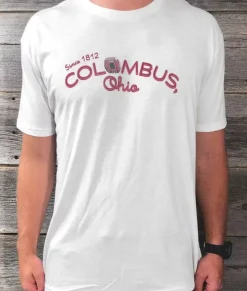 Nayked Apparel T-Shirts>Men'S Ridiculously Soft Midweight Graphic Tee | Columbus, Ohio