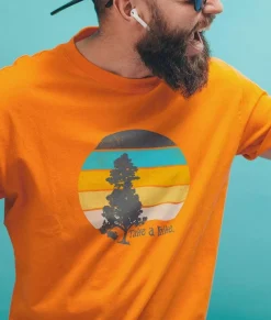 Nayked Apparel T-Shirts>Men'S Ridiculously Soft Midweight Graphic Tee | Take A Hike