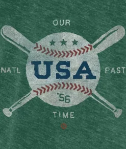 Nayked Apparel Hoodies & Sweatshirts>Men'S Ridiculously Soft Midweight Raglan Hooded Sweatshirt | Vintage Baseball Graphic
