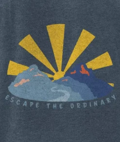 Nayked Apparel T-Shirts>Men'S Ridiculously Soft Midweight Graphic Tee | Escape The Ordinary