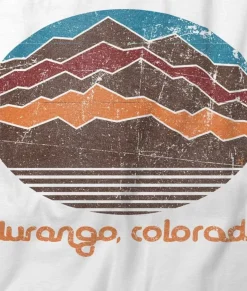 Nayked Apparel T-Shirts>Men'S Ridiculously Soft Midweight Graphic Tee | Durango Colorado