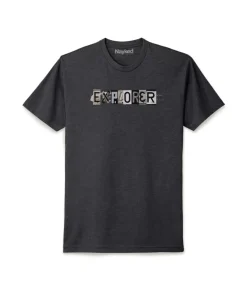 Nayked Apparel Shirts>Men'S Ridiculously Soft Midweight Graphic Tee | Explorer