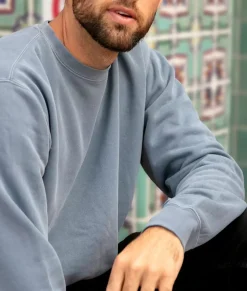 Nayked Apparel Shirts>Men'S Ridiculously Soft Pigment-Dyed Sweatshirt