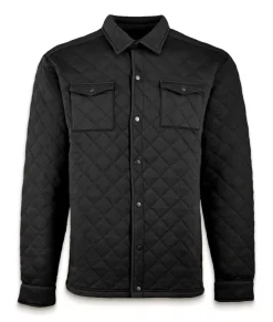 Nayked Apparel Shirts>Men'S Ridiculously Soft Quilted Shirt Jacket