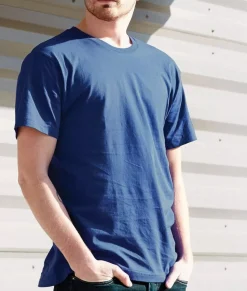 Nayked Apparel T-Shirts>Men'S Ridiculously Soft Short Sleeve Crew Neck 100% Cotton T-Shirt | Classic