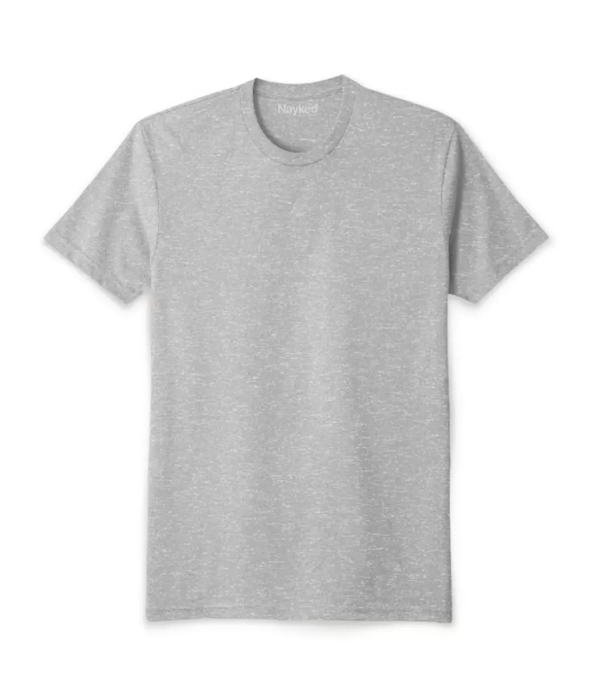 Nayked Apparel T-Shirts>Men'S Ridiculously Soft Sueded Snow Heathered T-Shirt