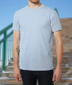Nayked Apparel T-Shirts>Men'S Ridiculously Soft Sueded Crew T-Shirt | Classic