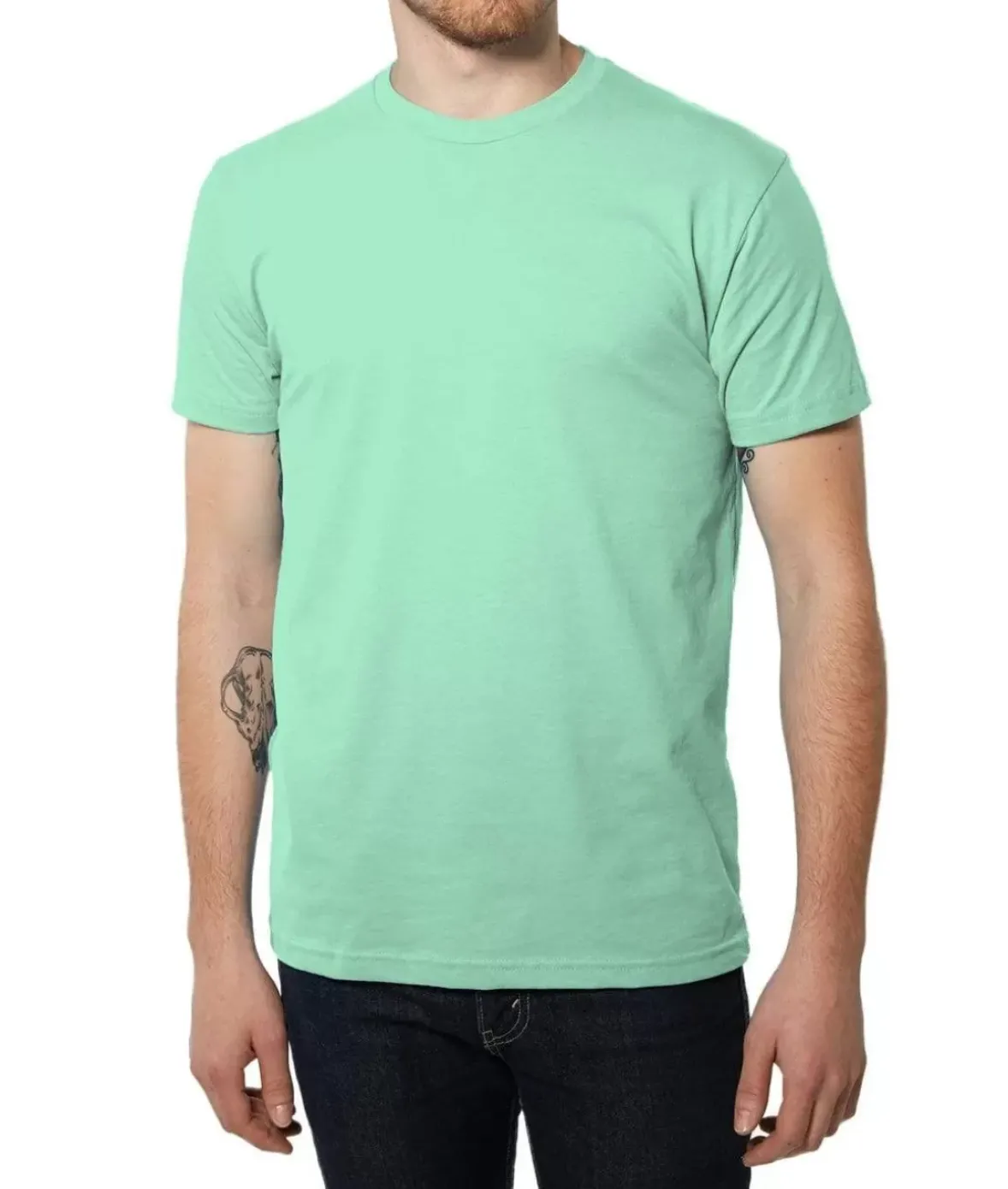 Nayked Apparel T-Shirts>Men'S Ridiculously Soft Sueded Crew T-Shirt | Classic