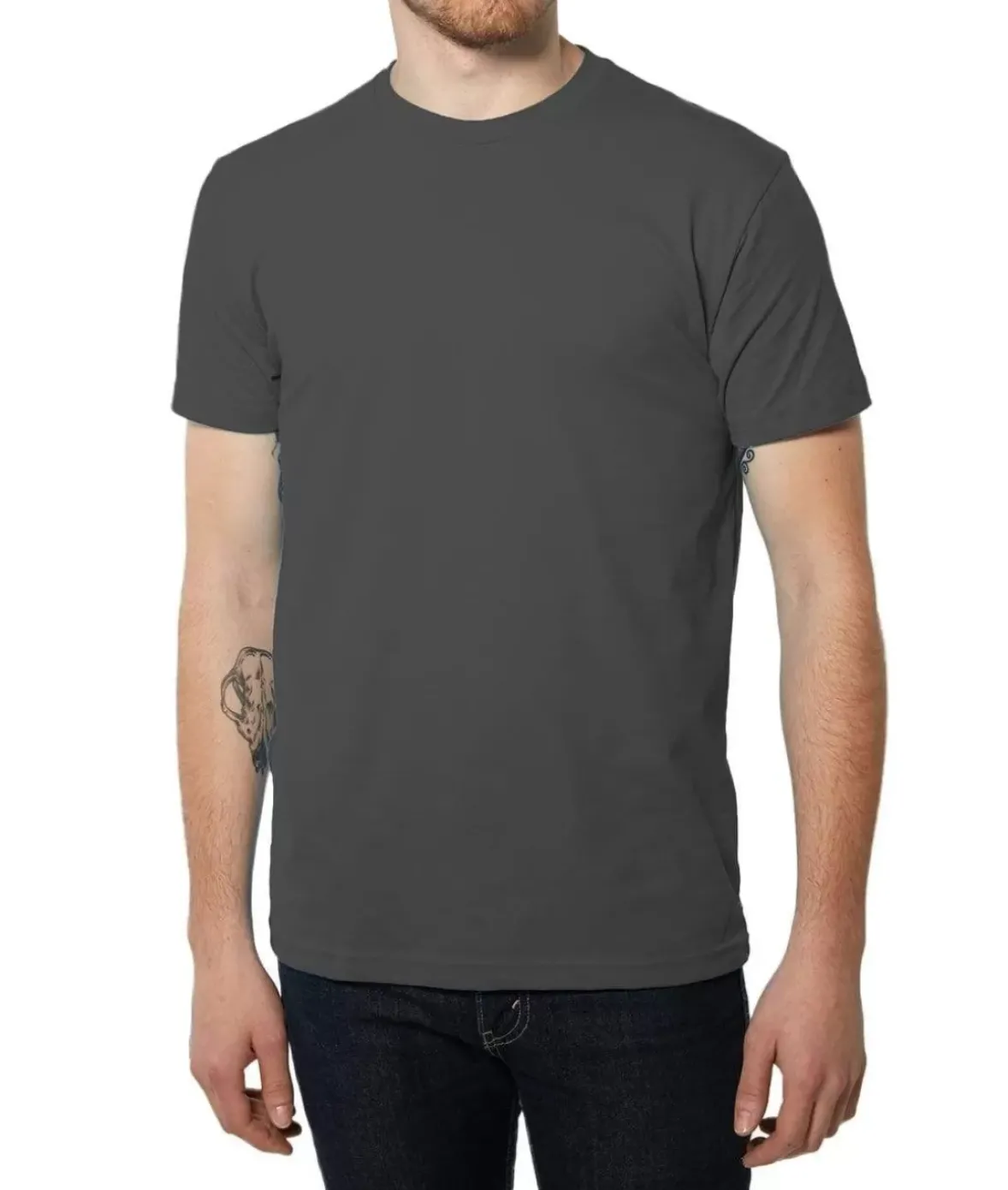 Nayked Apparel T-Shirts>Men'S Ridiculously Soft Sueded Crew T-Shirt | Classic