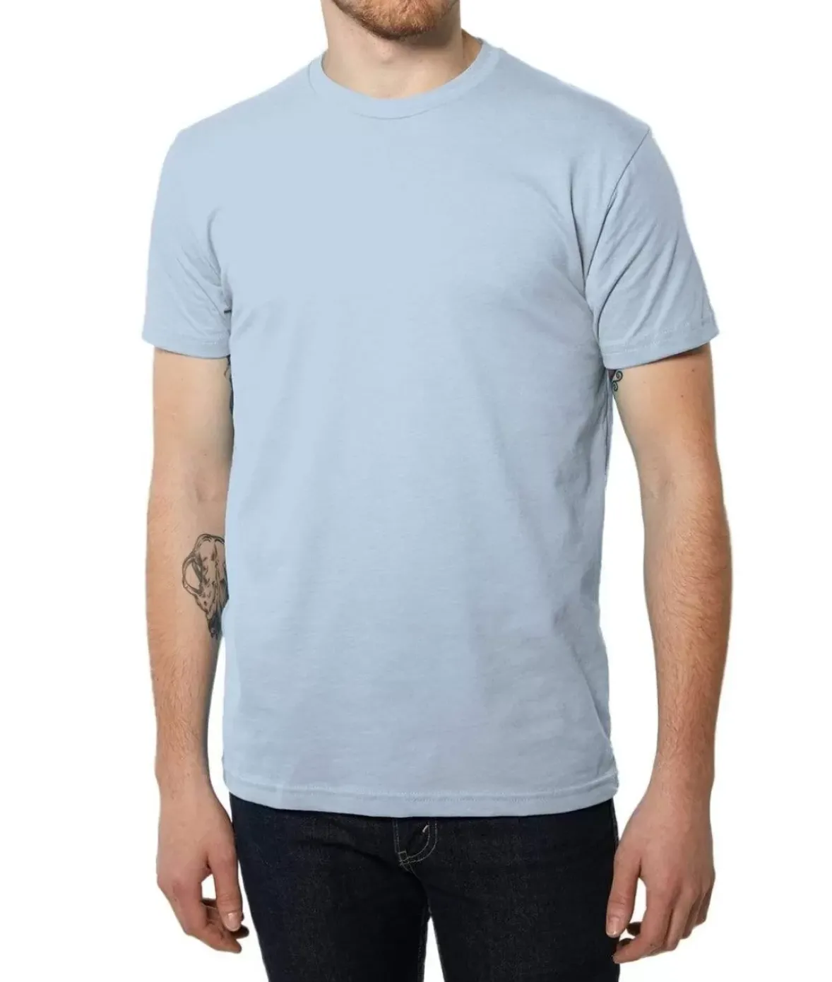 Nayked Apparel T-Shirts>Men'S Ridiculously Soft Sueded Crew T-Shirt | Classic