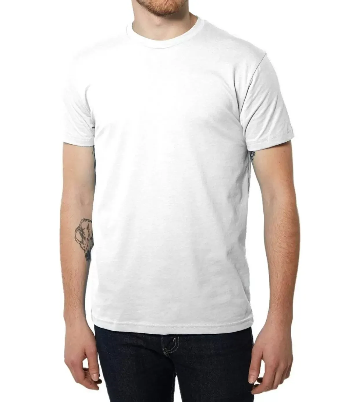 Nayked Apparel T-Shirts>Men'S Ridiculously Soft Sueded Crew T-Shirt | Classic
