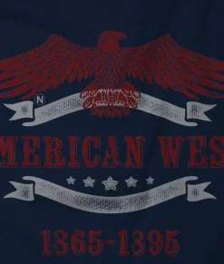 Nayked Apparel Shirts>Men'S Ridiculously Soft Sueded Graphic Tee | American West
