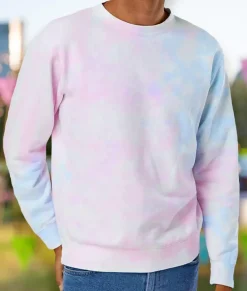 Nayked Apparel Hoodies & Sweatshirts>Men'S Ridiculously Soft Tie-Dyed Pullover Sweatshirt
