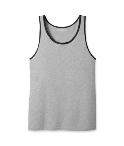 Nayked Apparel T-Shirts>Men'S Ridiculously Soft Two-Tone Lightweight Tank Top